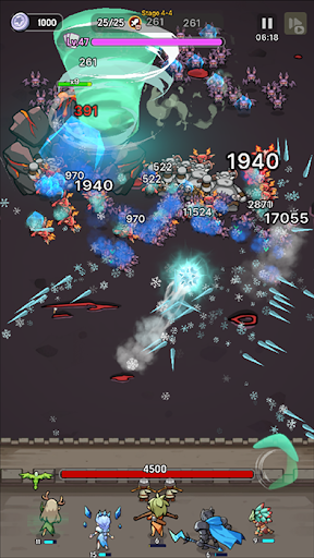 Choque de defensores del castillo